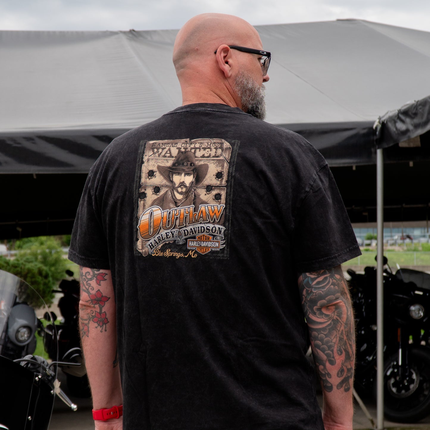 Men's Hot Head Dyed T