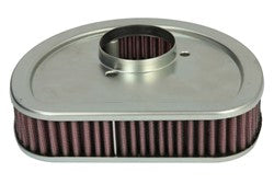 High-Flow Original Lifetime Engine Air Filter Chrome- HARLEY DAVIDSON FLSTSB CROSS BONES 96CI