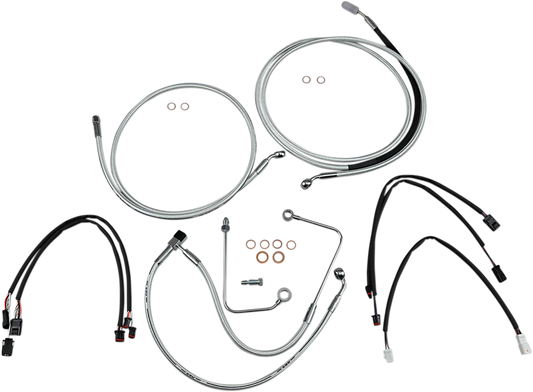 MAGNUM Sterling Chromite II® Control Cable Kit Sterling Chromite II® Designer Handlebar Installation Kit