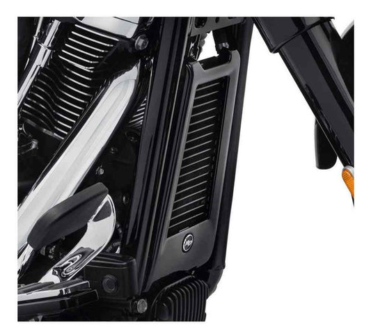 Harley-Davidson® Black Oil Cooler Cover, Fits '18-later Softail Models