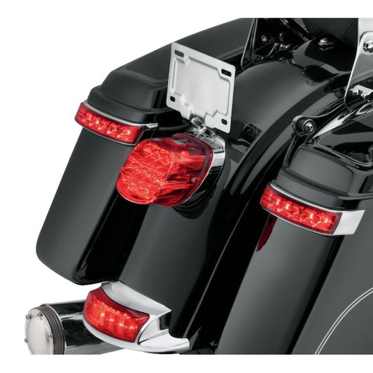 ELECTRA GLO™ LED SADDLEBAG  RUN/BRAKE/TURN Lights- Chrome Housing