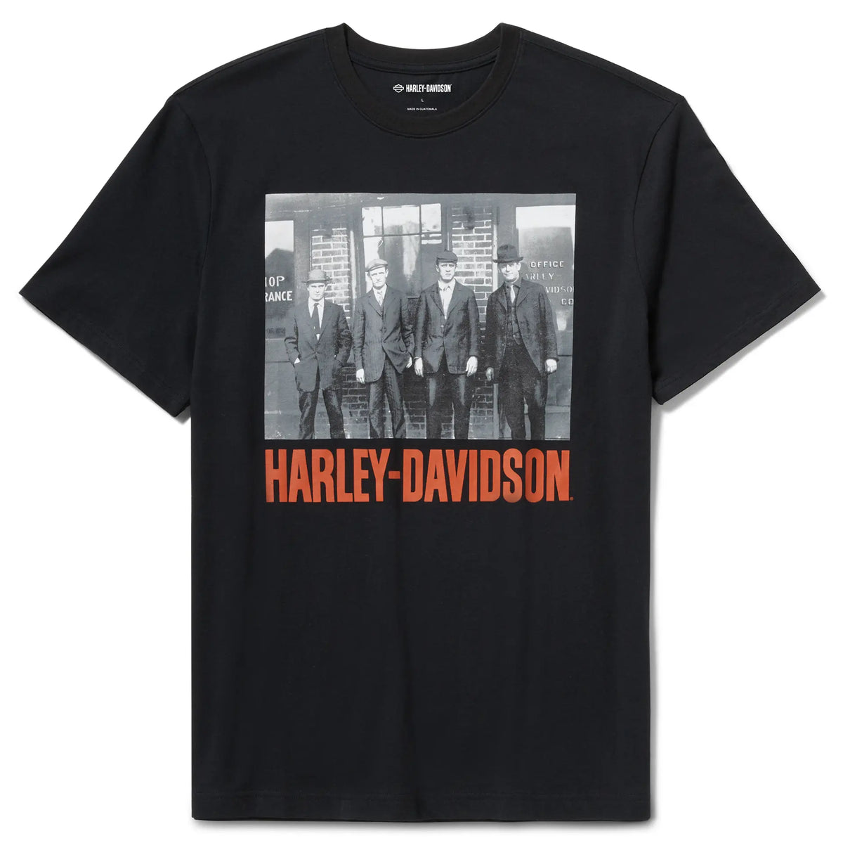 Harley-Davidson T-Shirt Founder's Archival Photo black