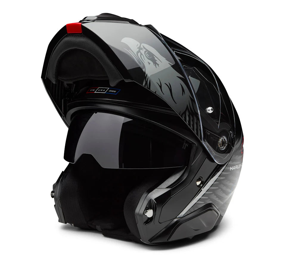 H-D™ Liberty Eagle Capstone Sun Shield III H35 Modular Helmet