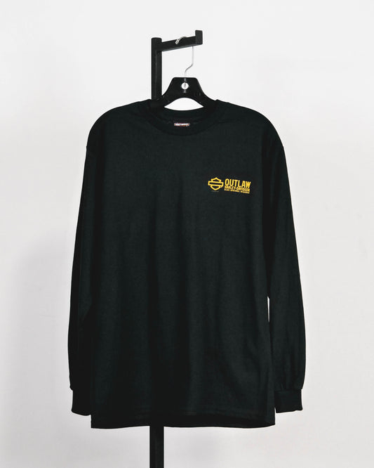 Outlaw Arch Long Sleeve-Black