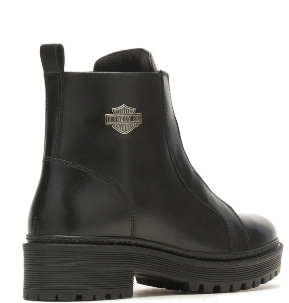 Harley-Davidson® Women's Carney 5-Inch Black Leather Fashion Boots