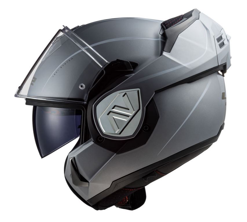 LS2 Advant Helmet-Matte Silver