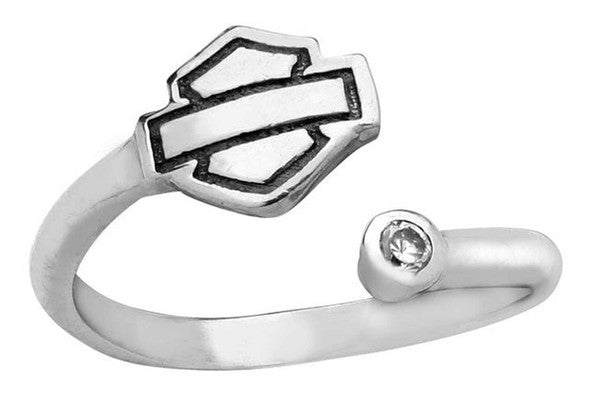 Harley-Davidson® Women's Wraparound Bar & Shield Toe Ring
